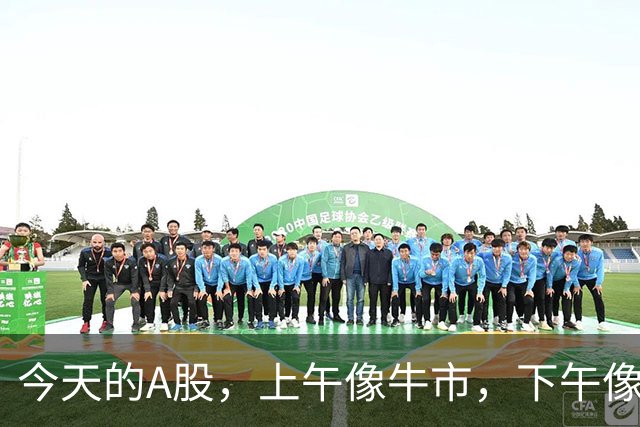 今天的A股，上午像牛市，下午像熊市，尾盘像有人管！