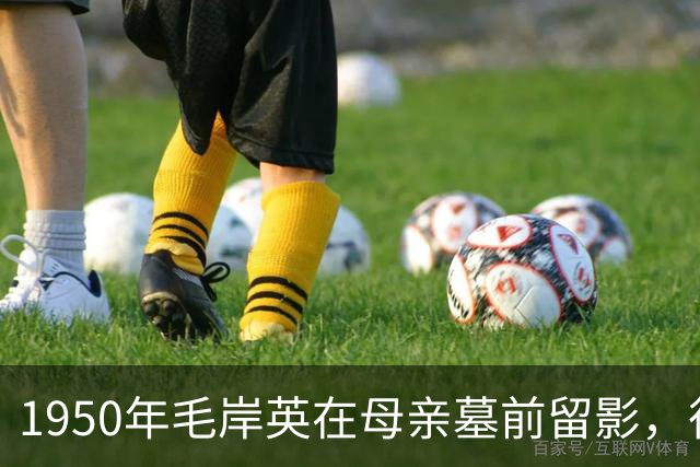 1950年毛岸英在母亲墓前留影，很遗憾没多久就牺牲于朝鲜前线